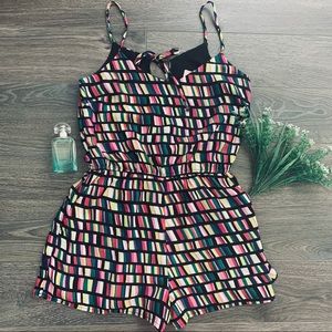 (Size XS) Love Ady Colorful Romper